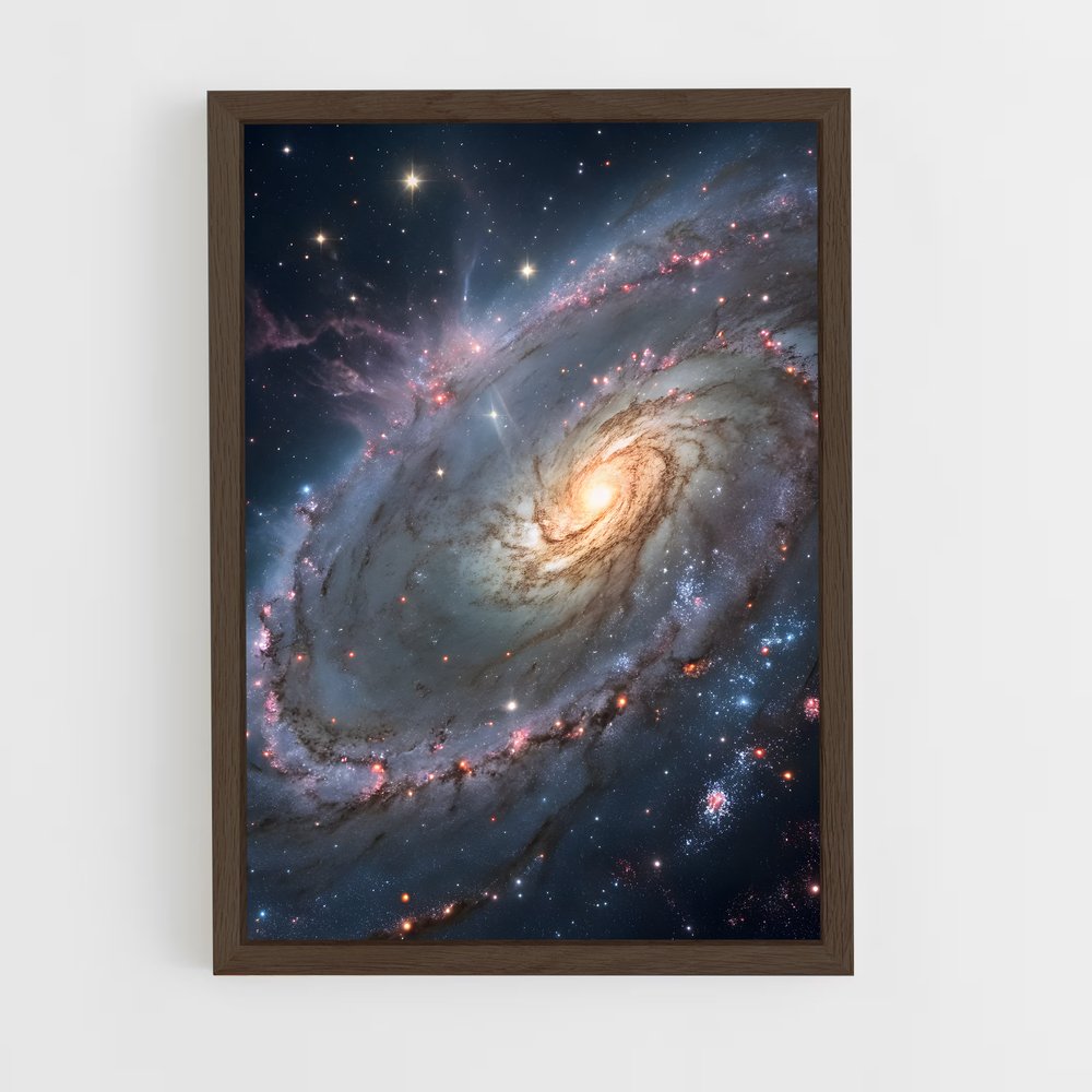 Poster magnifique galaxie Cartwheel (vue 5)